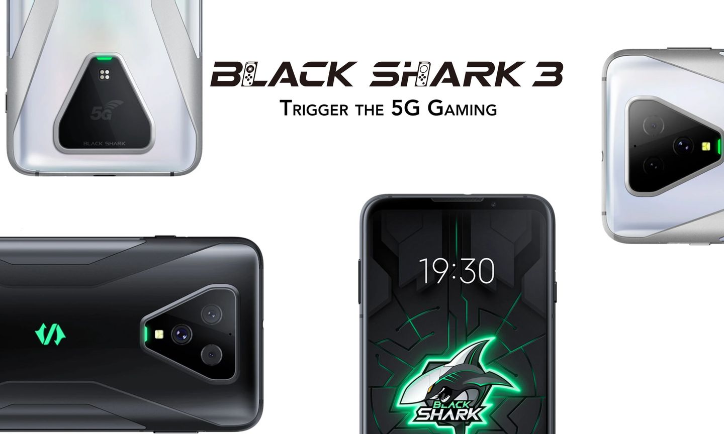 Black Shark 3 Pro e Shark 3