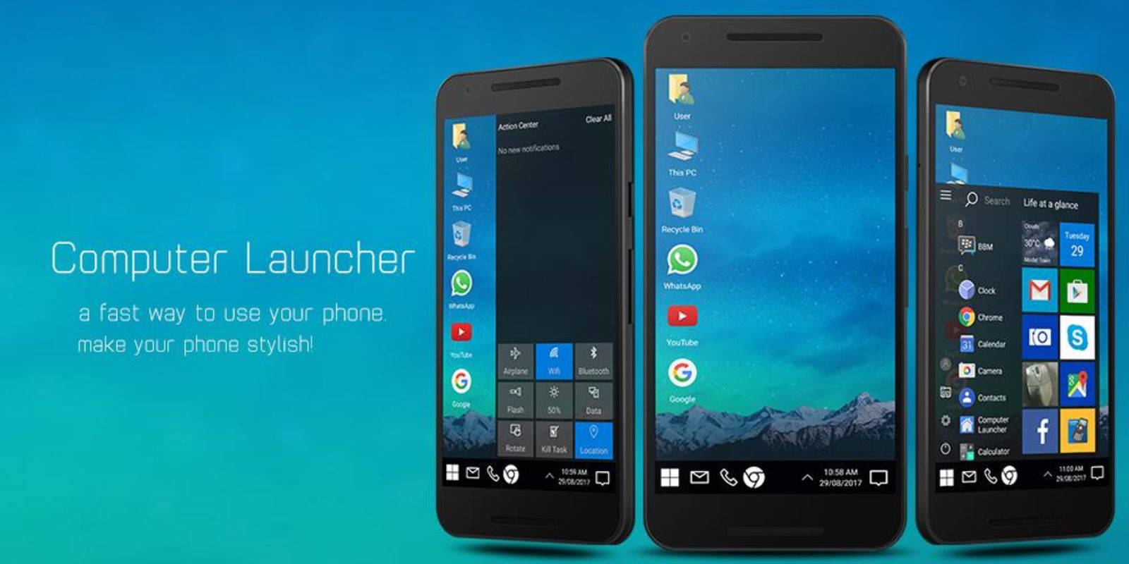 Computer Launcher Android