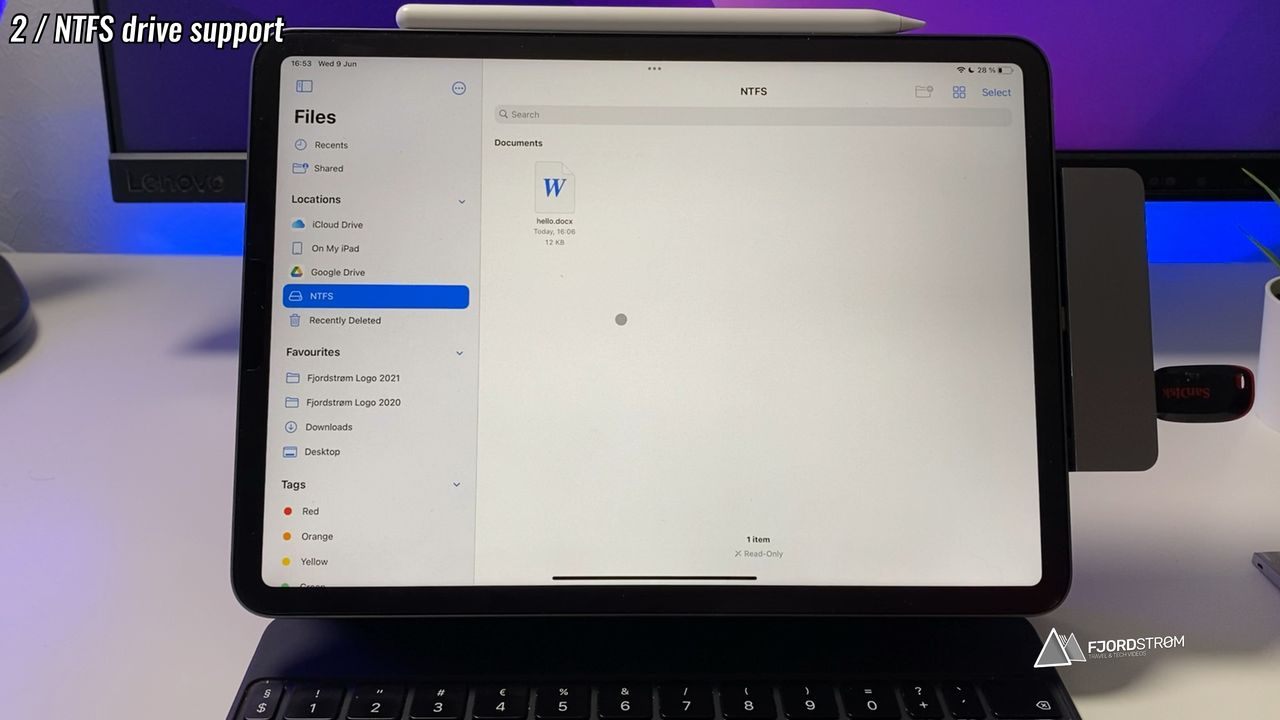 NTFS iPad Support