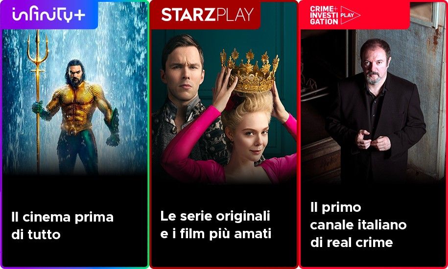 Canali Mediaset Infinity