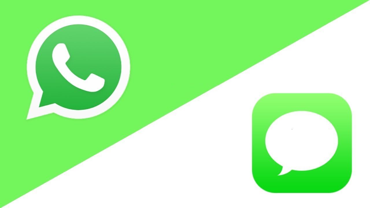 WhatsApp iMessage