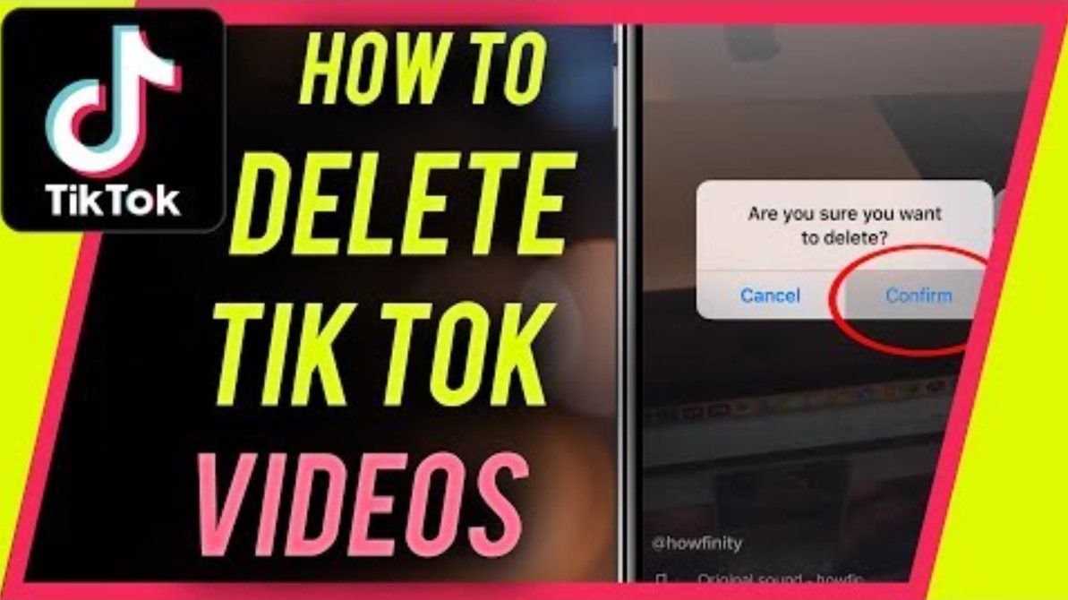 Delete TikTok Videos