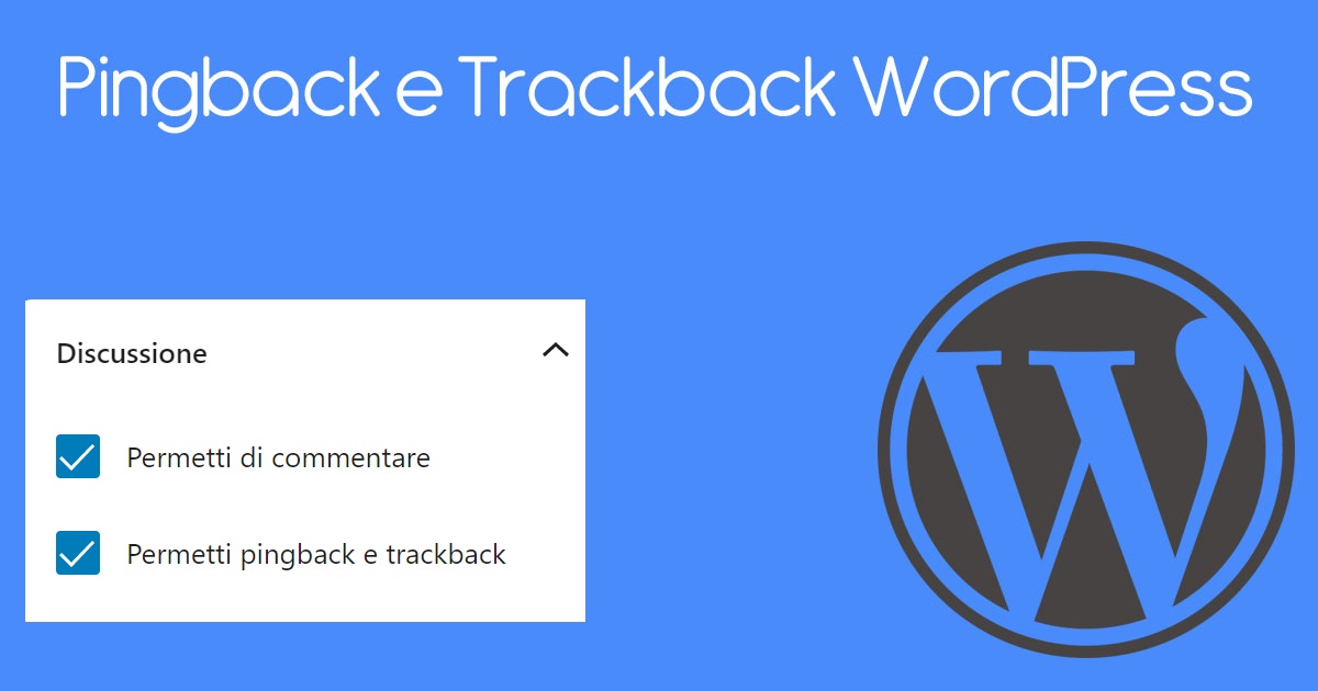 Pingback e Trackback Wordpress