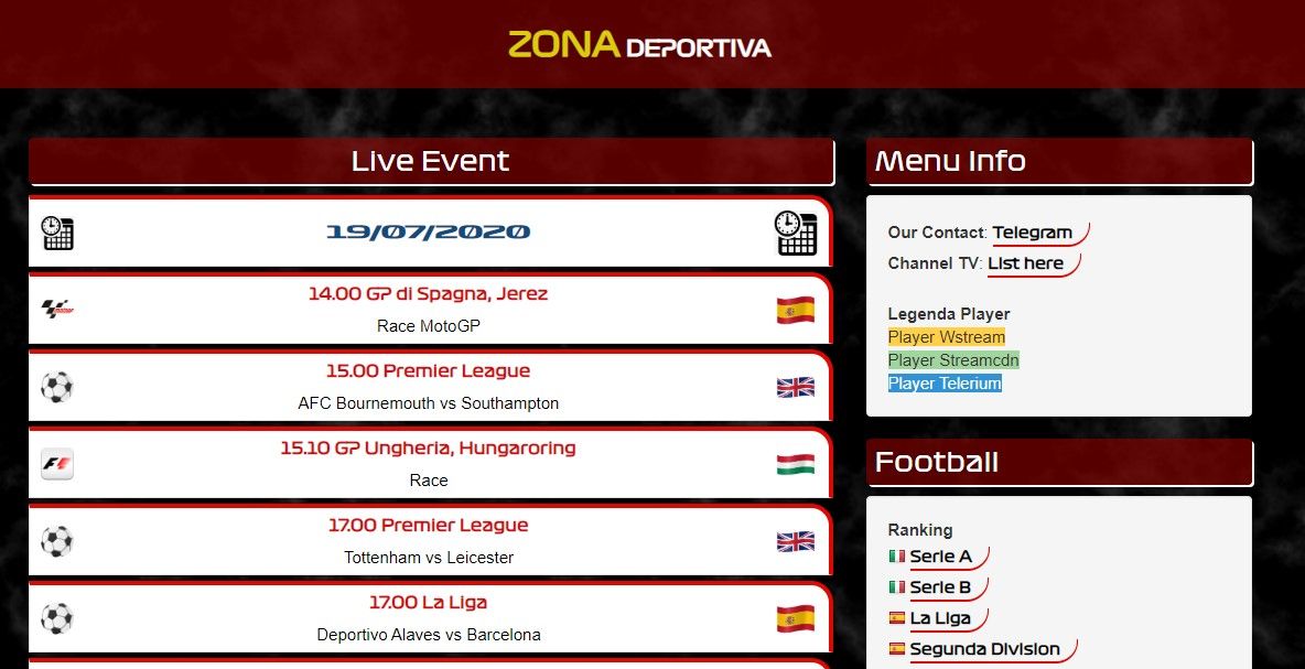 ZonaDeportiva Sport Streaming