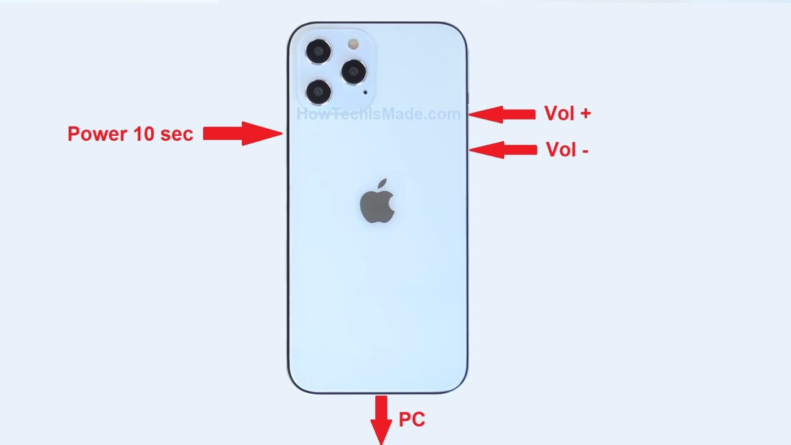 iPhone 12 DFU Reboot