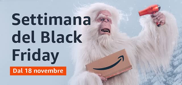 Amazon Settimana Black Friday 2022