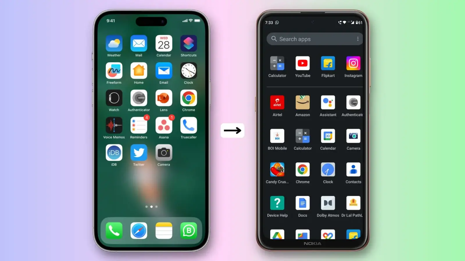 Move from iPhone to Android