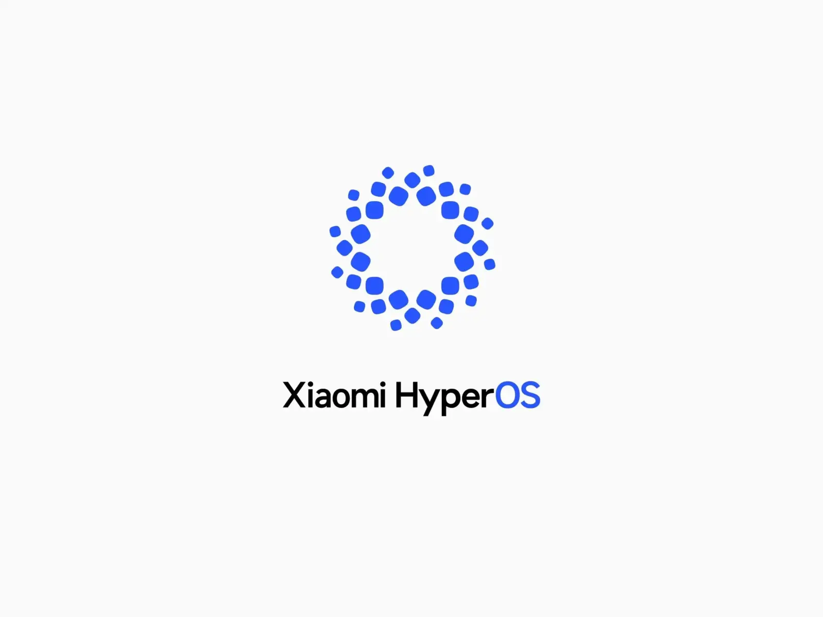 Xiaomi HyperOS Logo Ufficiale