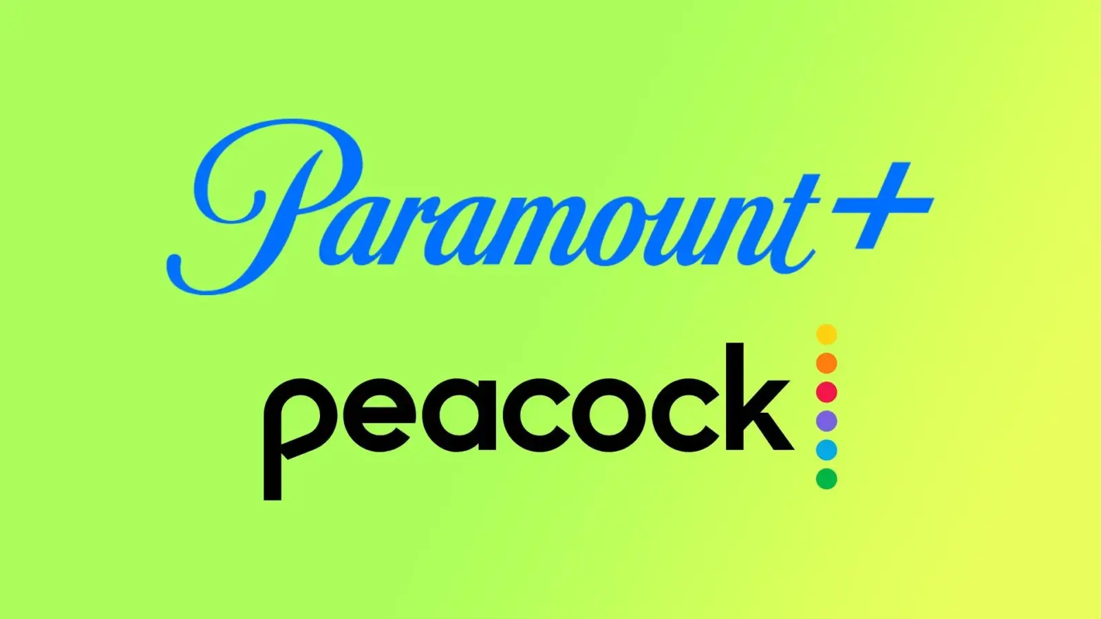 Paramount+ e Peacock