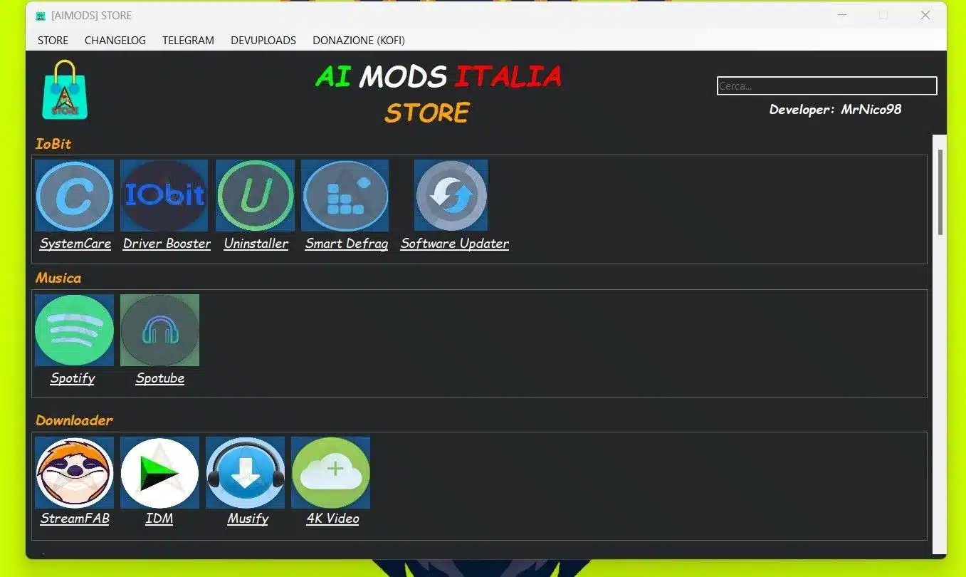 AI Mods Italia Store: Самый простой способ скачать взломанное ПО для ...