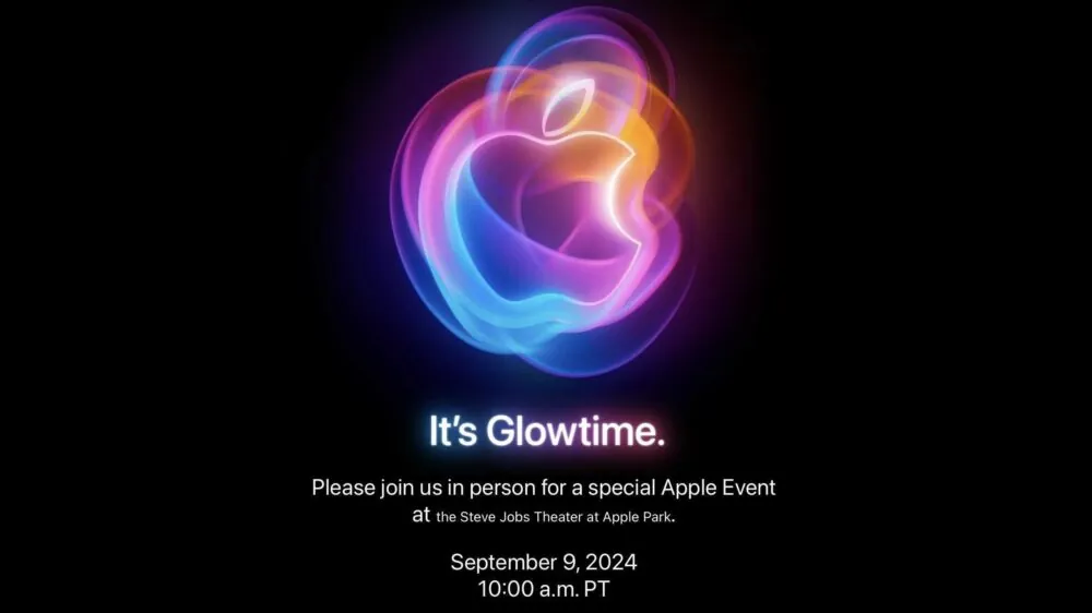 Apple Event 9 september 2024 Glowtime