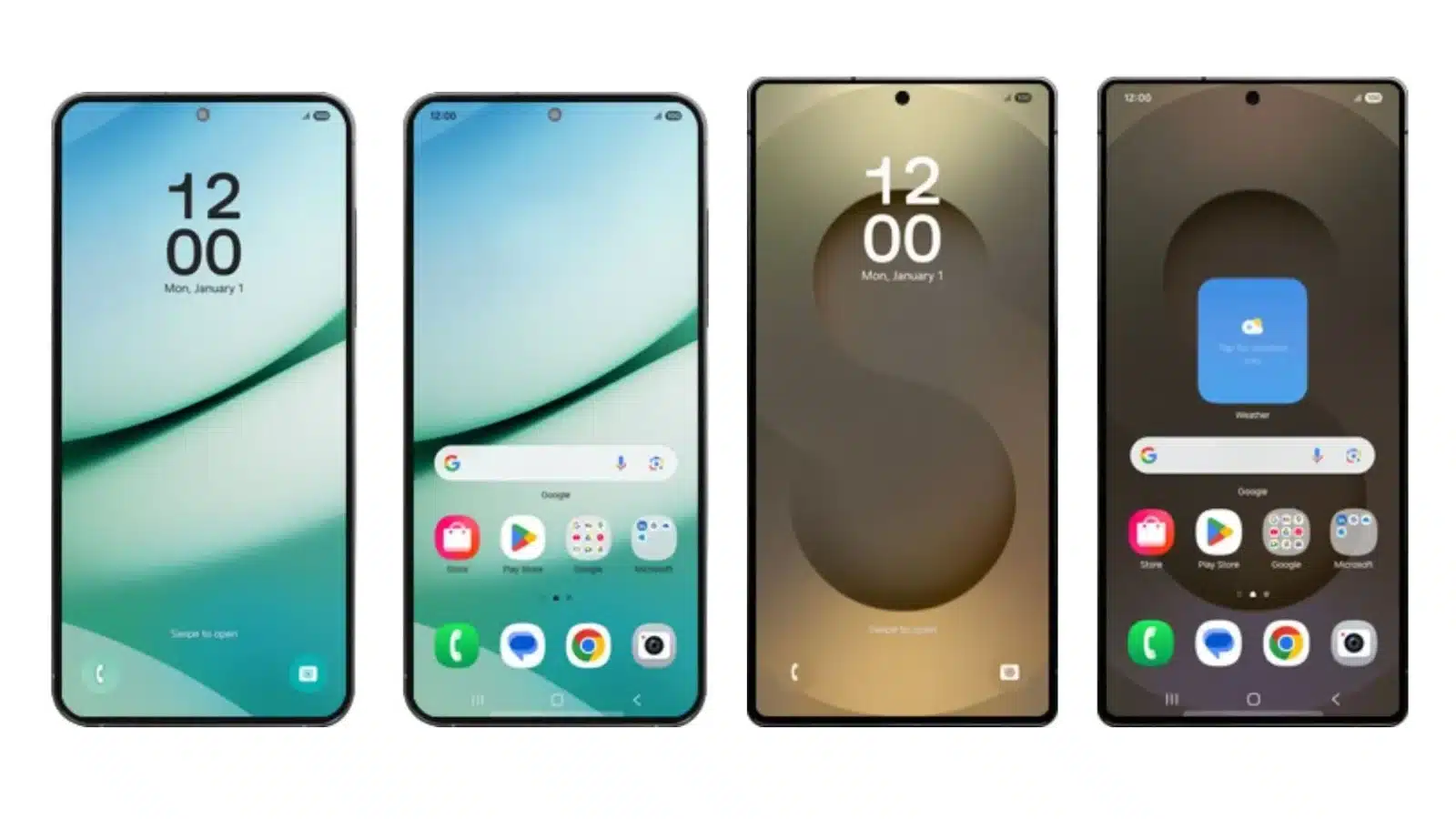 Samsung Galaxy S25 Plus Ultra Renders