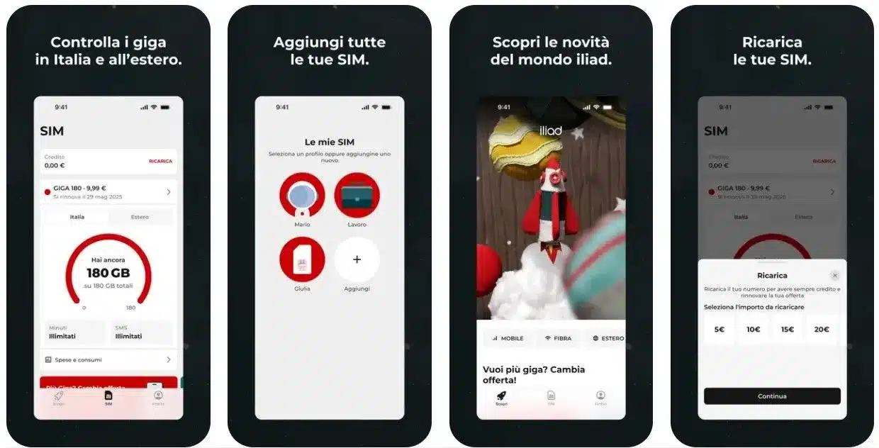 App Iliad Smartphone